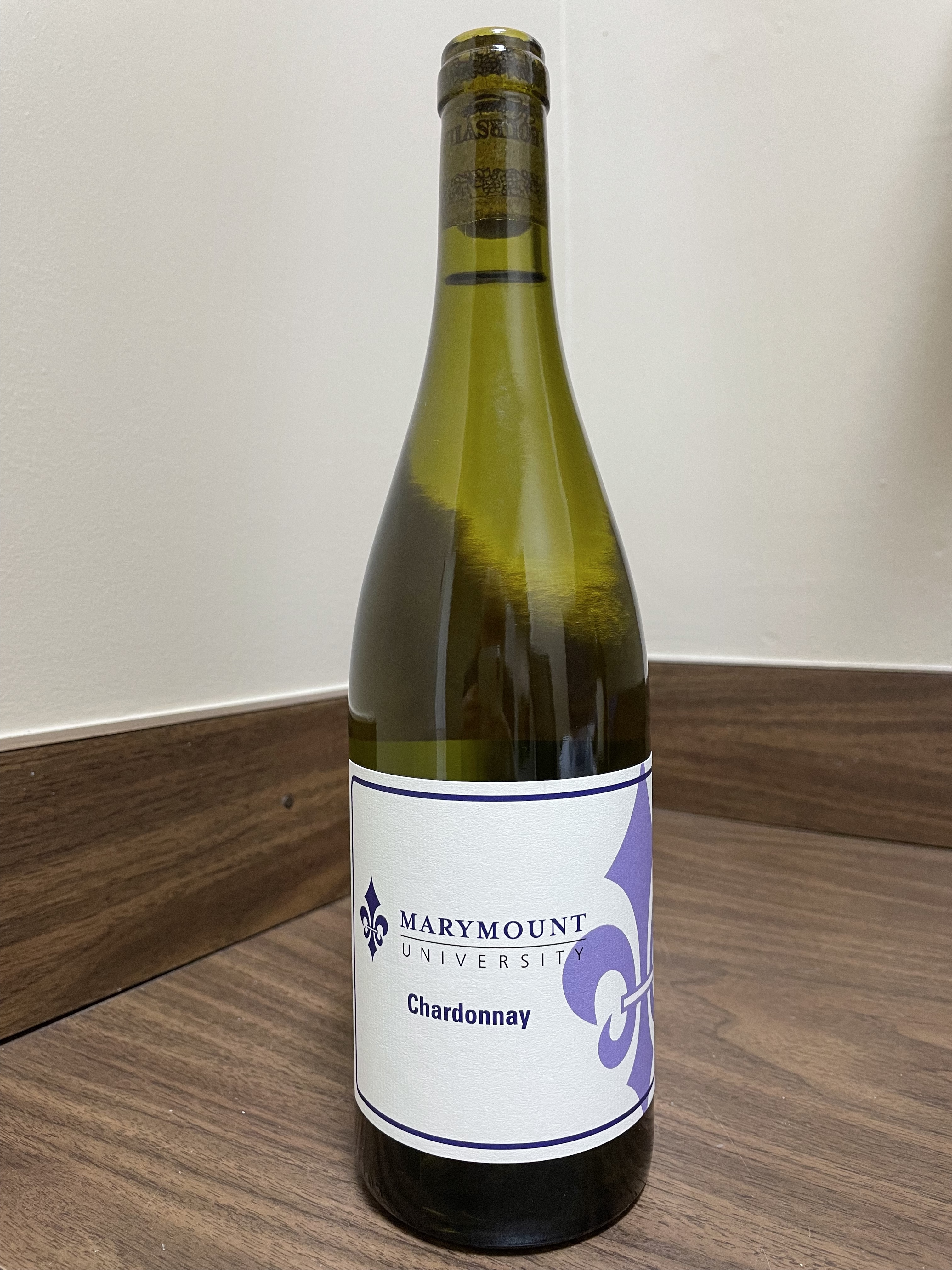 Marymount  White Wine Bottle